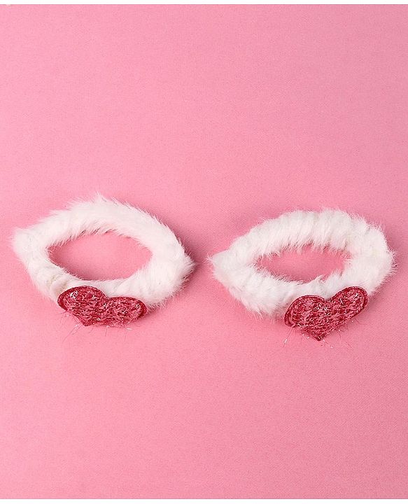 Babyhug Hair Rubber Band 2 pcs - White