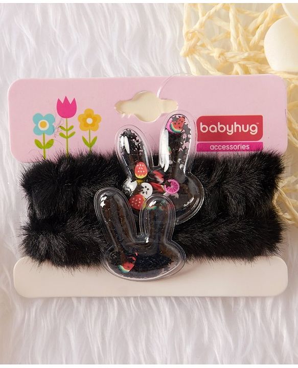 Babyhug Hair Rubber Pack of 2 - Black