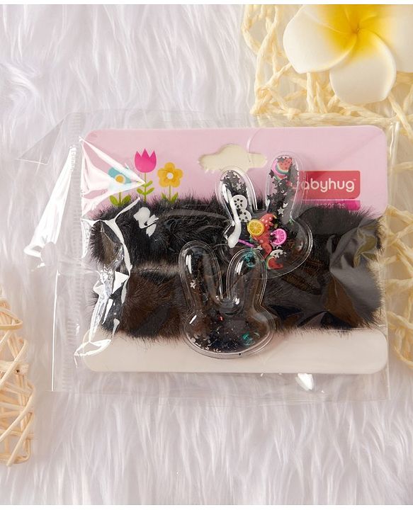 Babyhug Hair Rubber Pack of 2 - Black