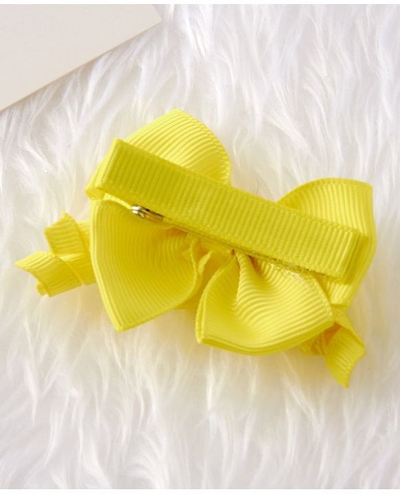 Babyhug Hair Clips Pack of 2 - Red & Yellow