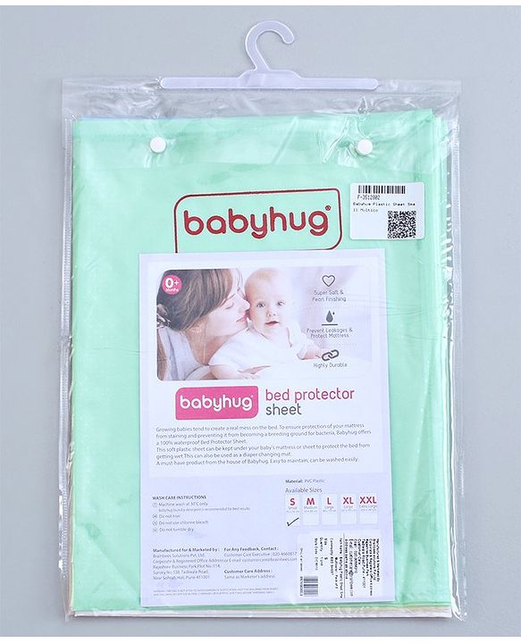 Babyhug Plastic Sheet Small Size Pack of 5 - Multicolor