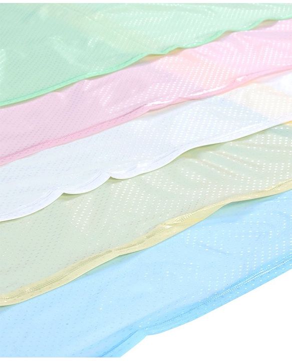 Babyhug Plastic Sheet Small Size Pack of 5 - Multicolor