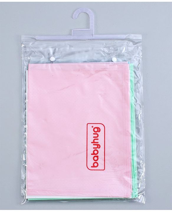Babyhug Plastic Sheet Small Size Pack of 5 - Multicolor