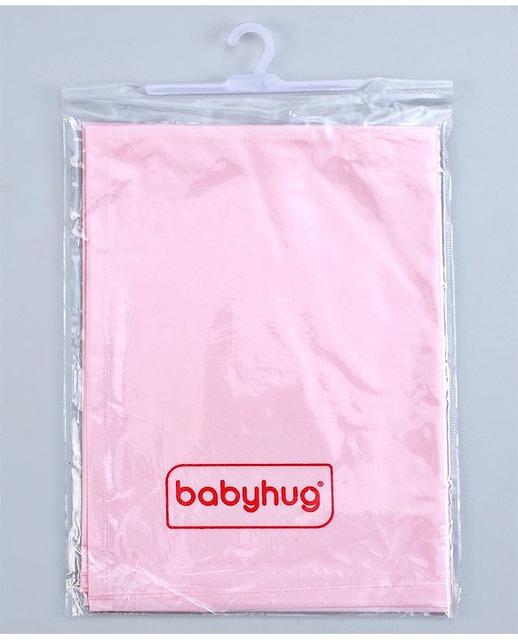 Babyhug Plastic Sheet Large Size  - Pink