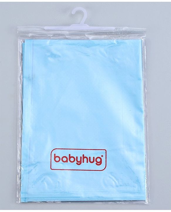 Babyhug Plastic Sheet Large Size  - Blue