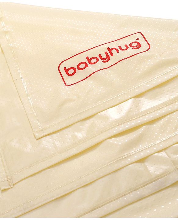 Babyhug Plastic Sheet Large Size  - Pink