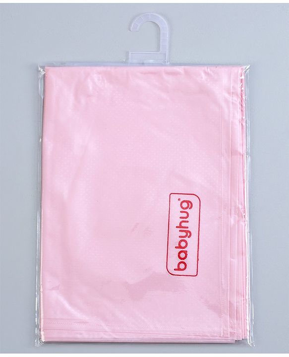 Babyhug Plastic Sheet Large Size  - Pink
