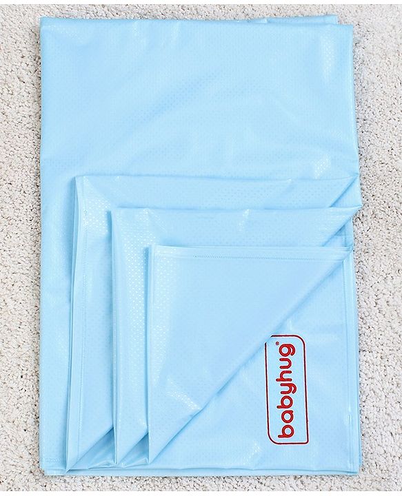 Babyhug Plastic Sheet Large Size  - Pink