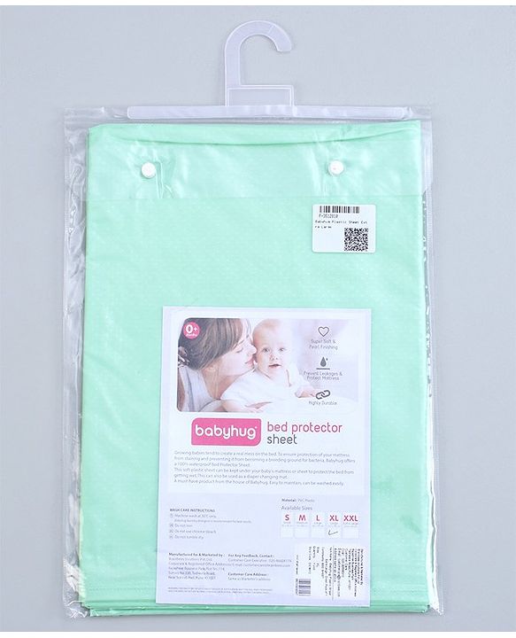 Babyhug Plastic Sheet Large Size  - Pink