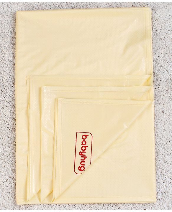 Babyhug Plastic Sheet Large Size  - Pink