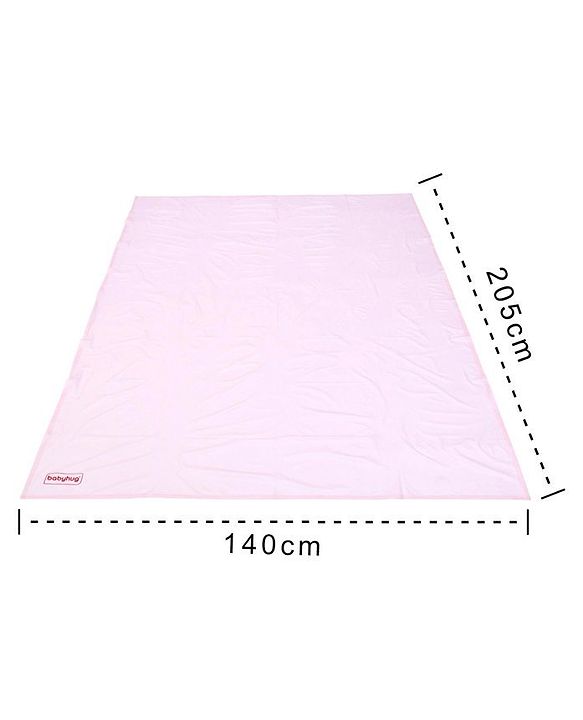 Babyhug Plastic Sheet Large Size  - Pink