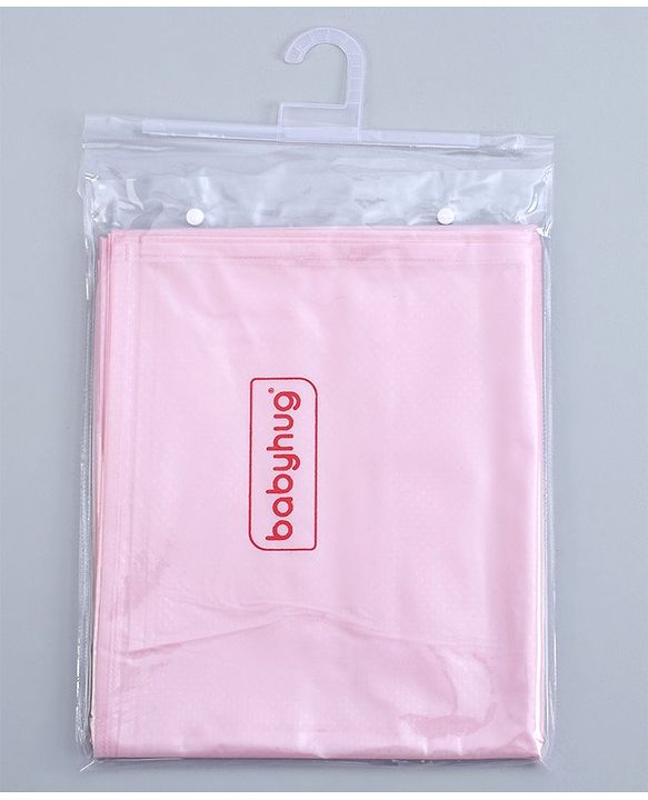 Babyhug Plastic Sheet Large Size  - Pink