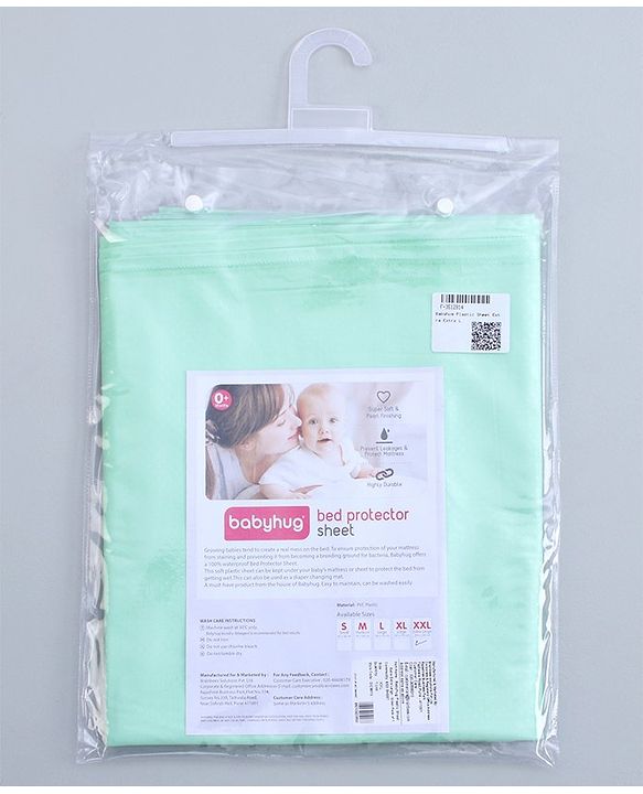 Babyhug Plastic Sheet Large Size  - Pink