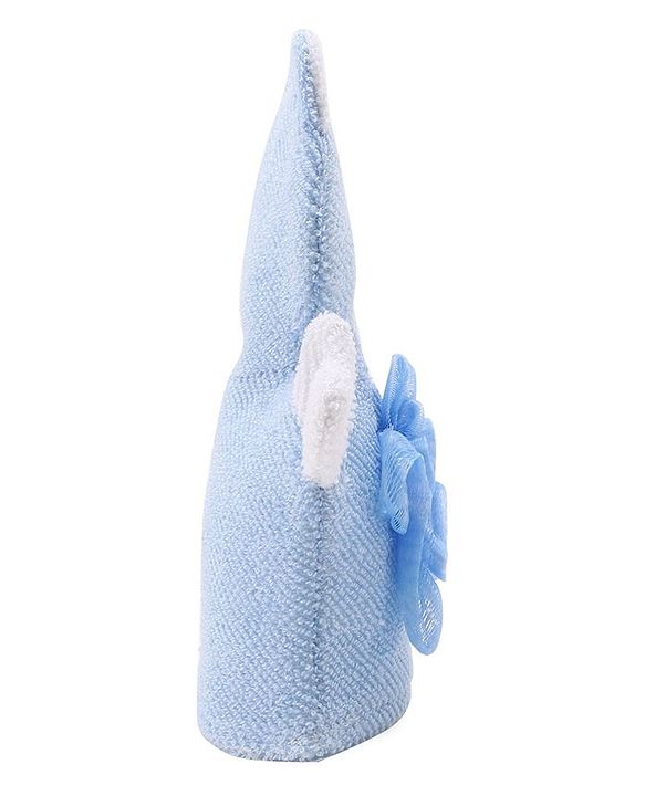Babyhug Duck Shape Bath Glove With Attached Loofah - Yellow