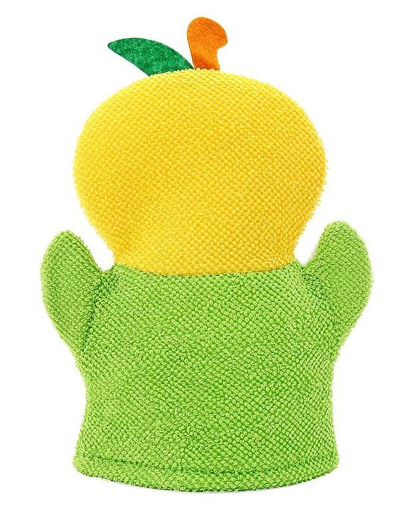 Babyhug Fruit Shape Bath Glove - Green