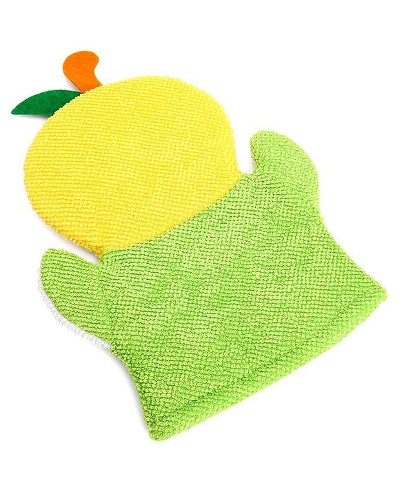 Babyhug Fruit Shape Bath Glove - Green