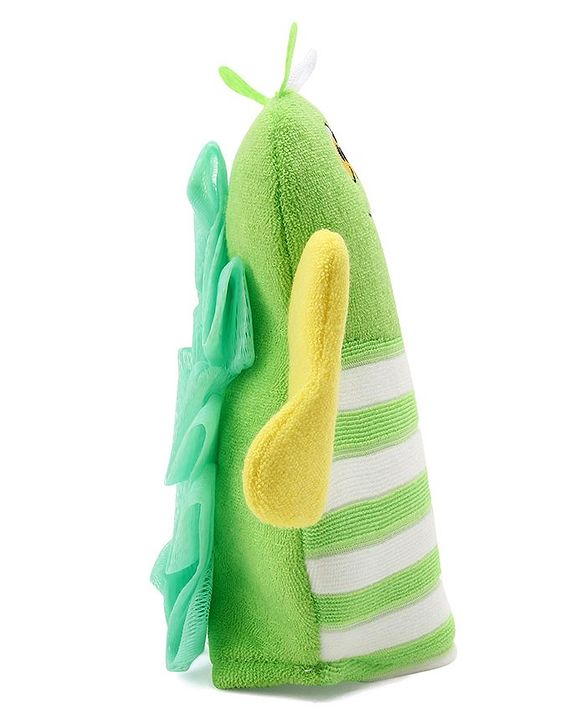 Babyhug Bee Shape Bath Glove - Green