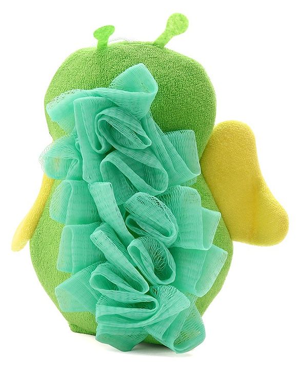 Babyhug Bee Shape Bath Glove - Green