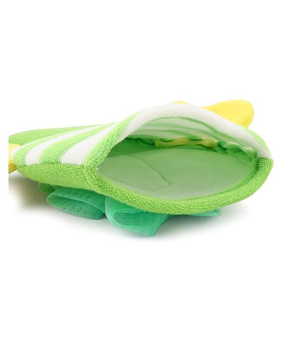 Babyhug Bee Shape Bath Glove - Green