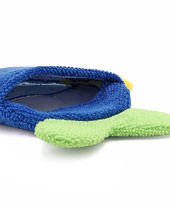 Babyhug Fish Shape Bath Glove - Blue