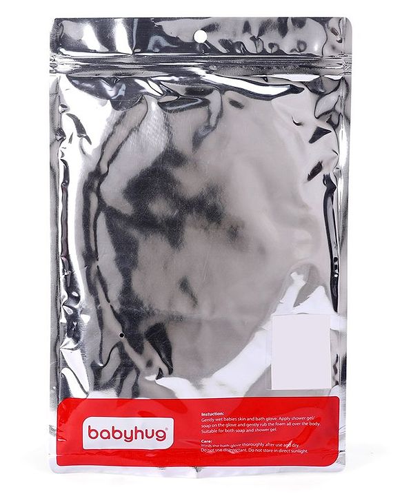 Babyhug Fish Shape Bath Glove - Blue