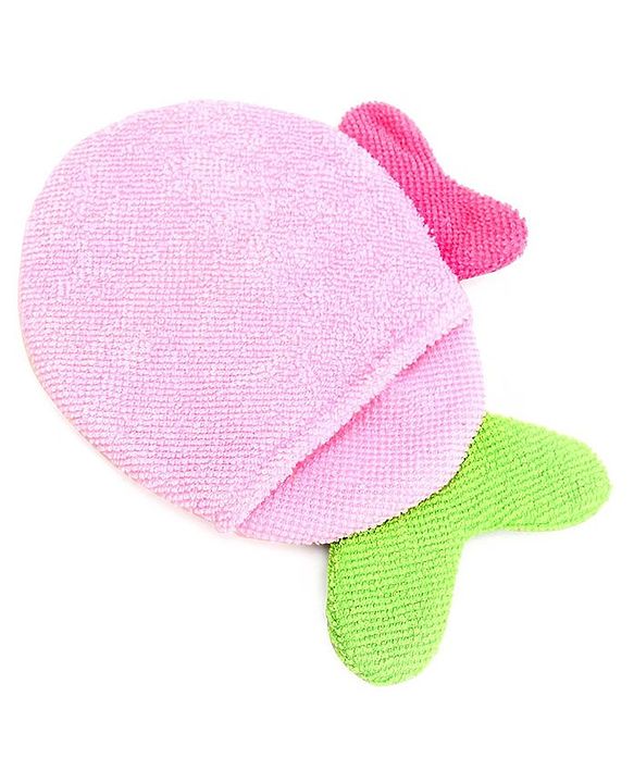 Babyhug Fish Shape Bath Glove - Blue