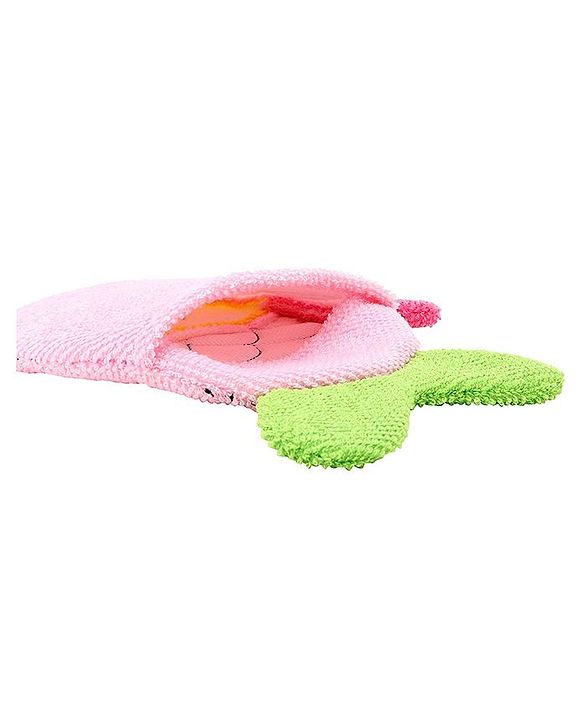 Babyhug Fish Shape Bath Glove - Blue