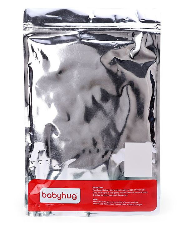 Babyhug Fish Shape Bath Glove - Blue