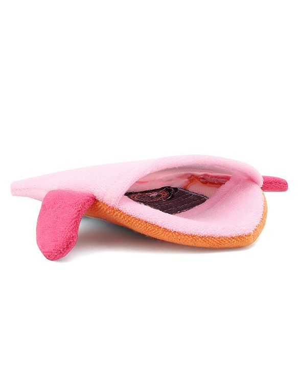 Babyhug Owl Shape Bath Glove - Orange