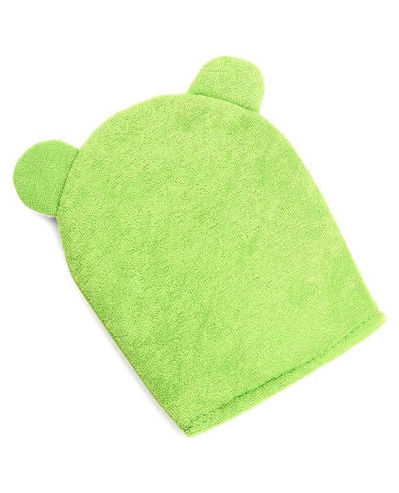 Babyhug Froggy Design Bath Glove - Green