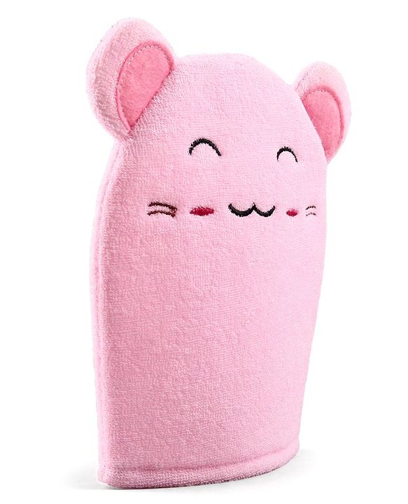 Babyhug Bath Glove - Pink