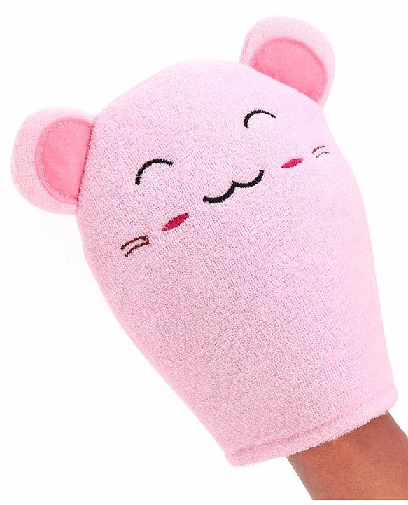 Babyhug Bath Glove - Pink