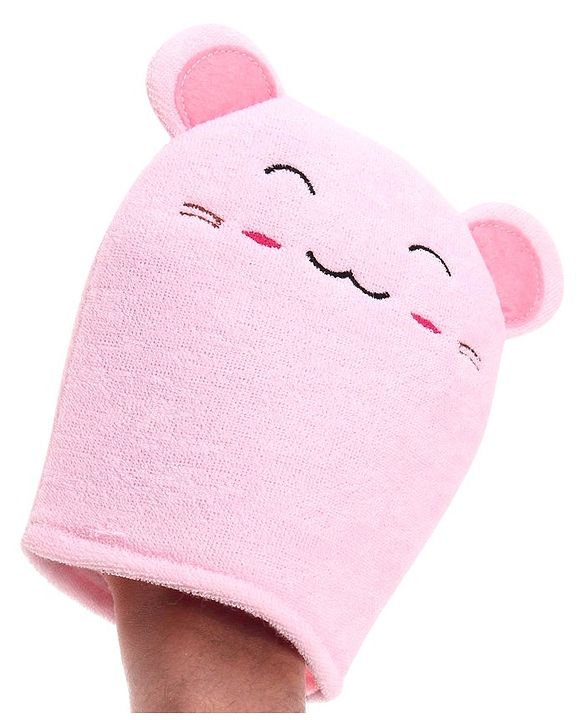 Babyhug Bath Glove - Pink