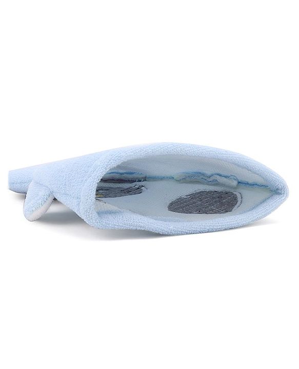 Babyhug Bath Glove - Yellow & White