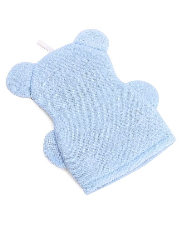 Babyhug Bath Glove - Yellow & White