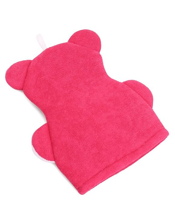 Babyhug Bath Glove - Yellow & White