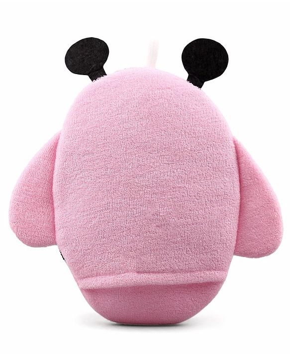 Babyhug Honeybee Shape Bath Glove - Pink