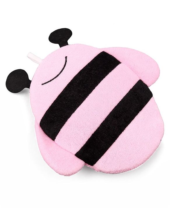 Babyhug Honeybee Shape Bath Glove - Pink