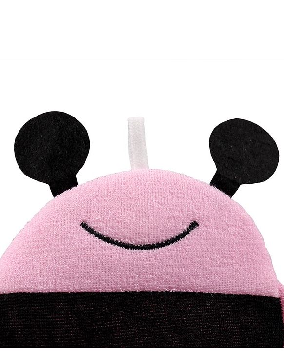 Babyhug Honeybee Shape Bath Glove - Pink