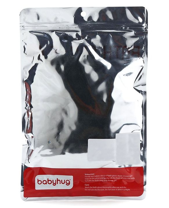 Babyhug Apple Shape Bath Sponge - Green