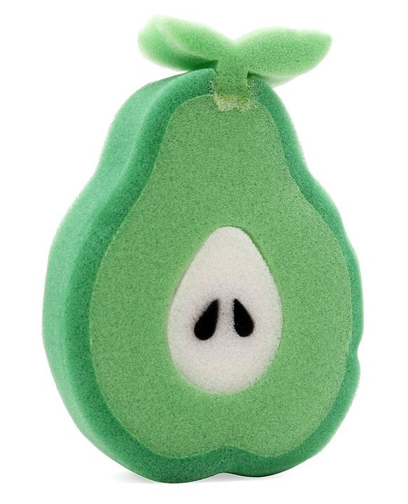 Babyhug Guava Shaped Bath Sponge (Colour May Vary)