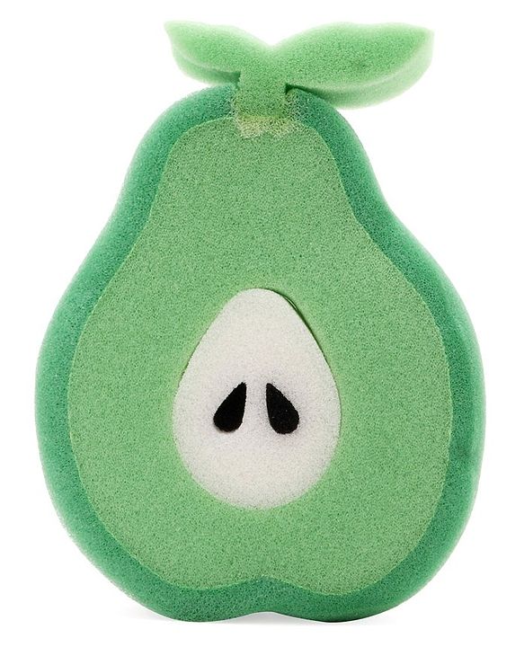 Babyhug Guava Shaped Bath Sponge (Colour May Vary)