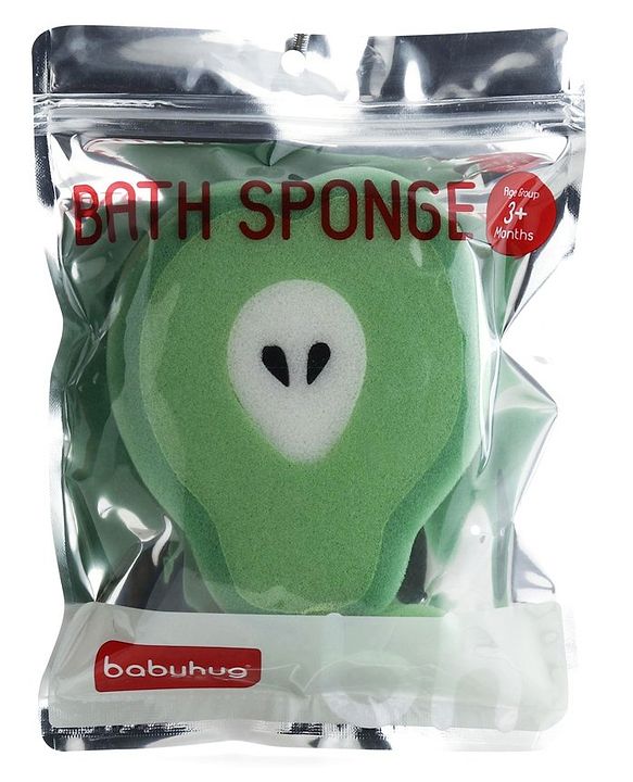 Babyhug Guava Shaped Bath Sponge (Colour May Vary)