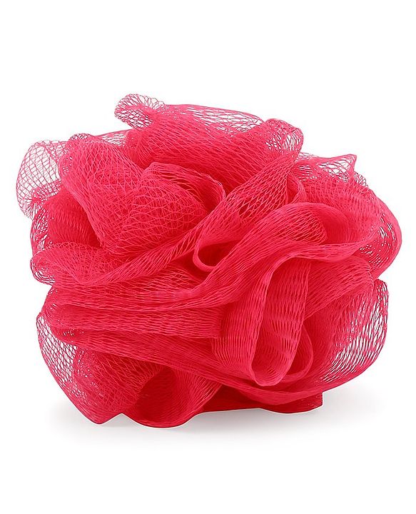 Babyhug Strawberry Sponge Bath Loofah - (Color May Vary)