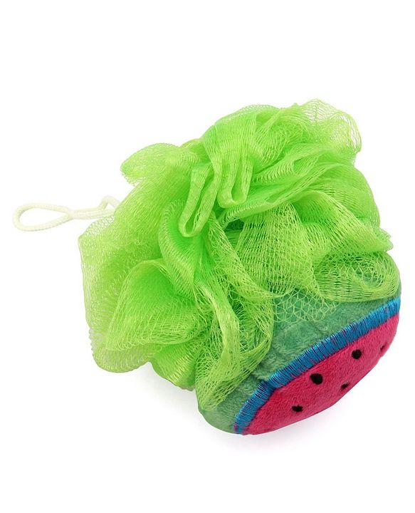 Babyhug Watermelon Sponge Bath Loofah - Green
