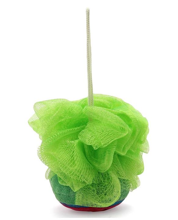 Babyhug Watermelon Sponge Bath Loofah - Green