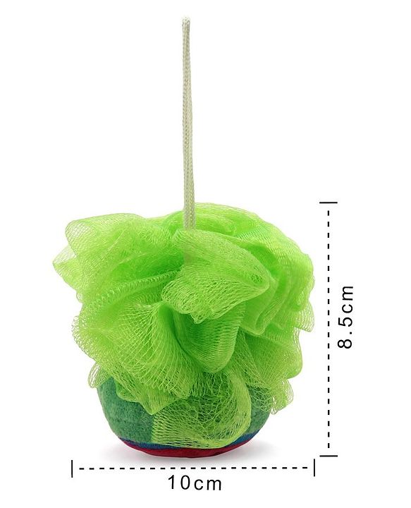 Babyhug Watermelon Sponge Bath Loofah - Green