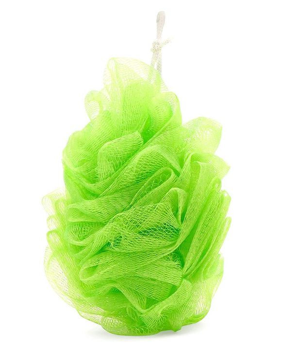 Babyhug Baby Bath Loofah with handle - Pink