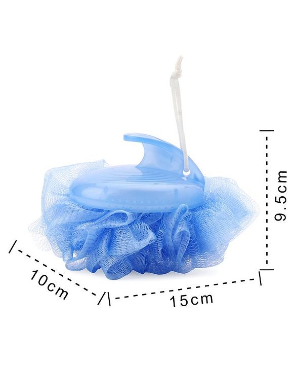 Babyhug Baby Bath Loofah with handle - Pink