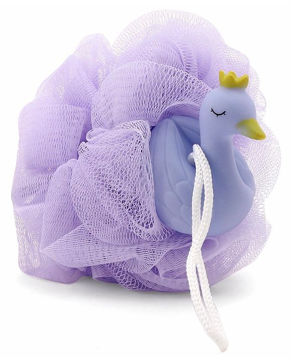 Babyhug Baby Bath Loofah - Purple